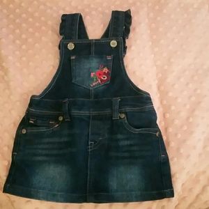 Levi's Baby girl Overall Denim Dress 12 months